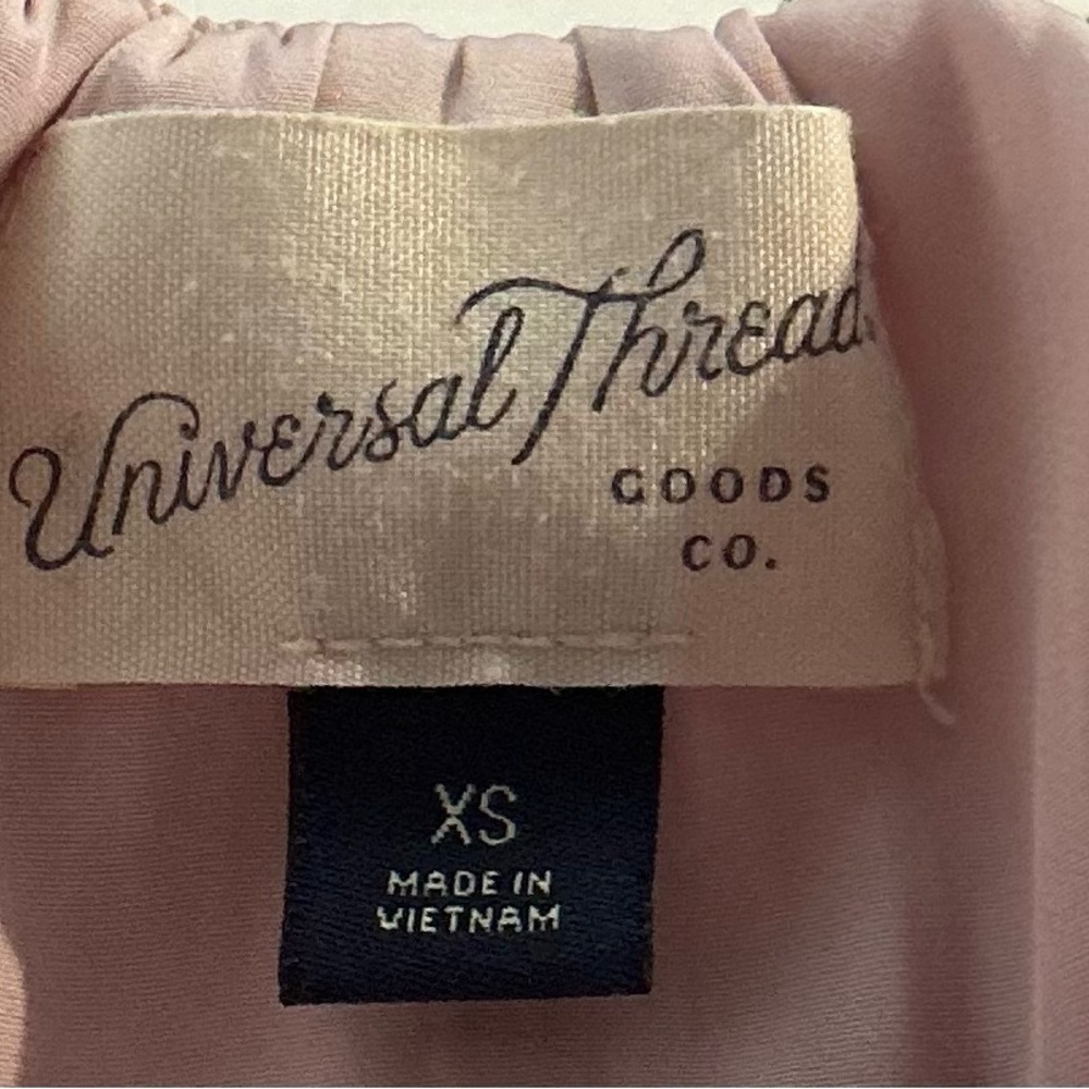 Universal Thread Blush Pink Ruffle Tie-Front Cami - Picture 6 of 7